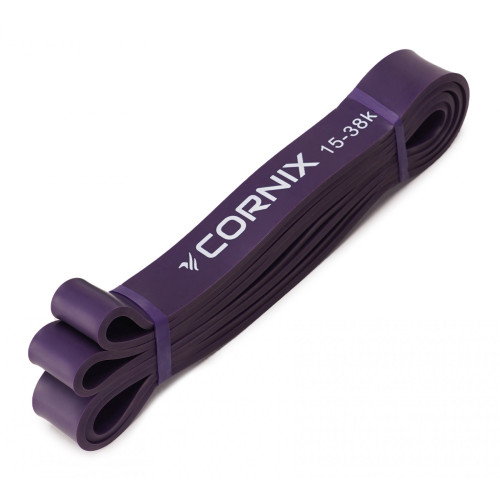 Резинка для фитнеса  Cornix Power Band 32 мм 15-38 кг XR-0060 - фото №2